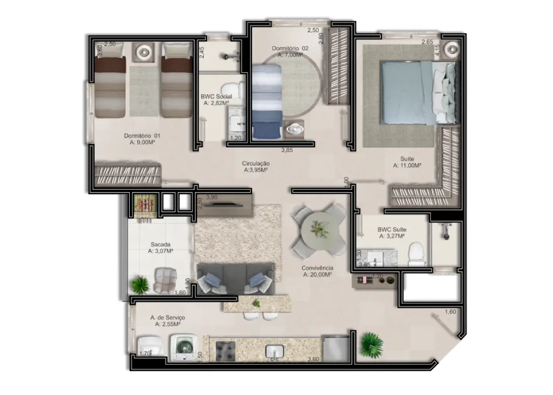 Mont Blanc Residencial, foto 14