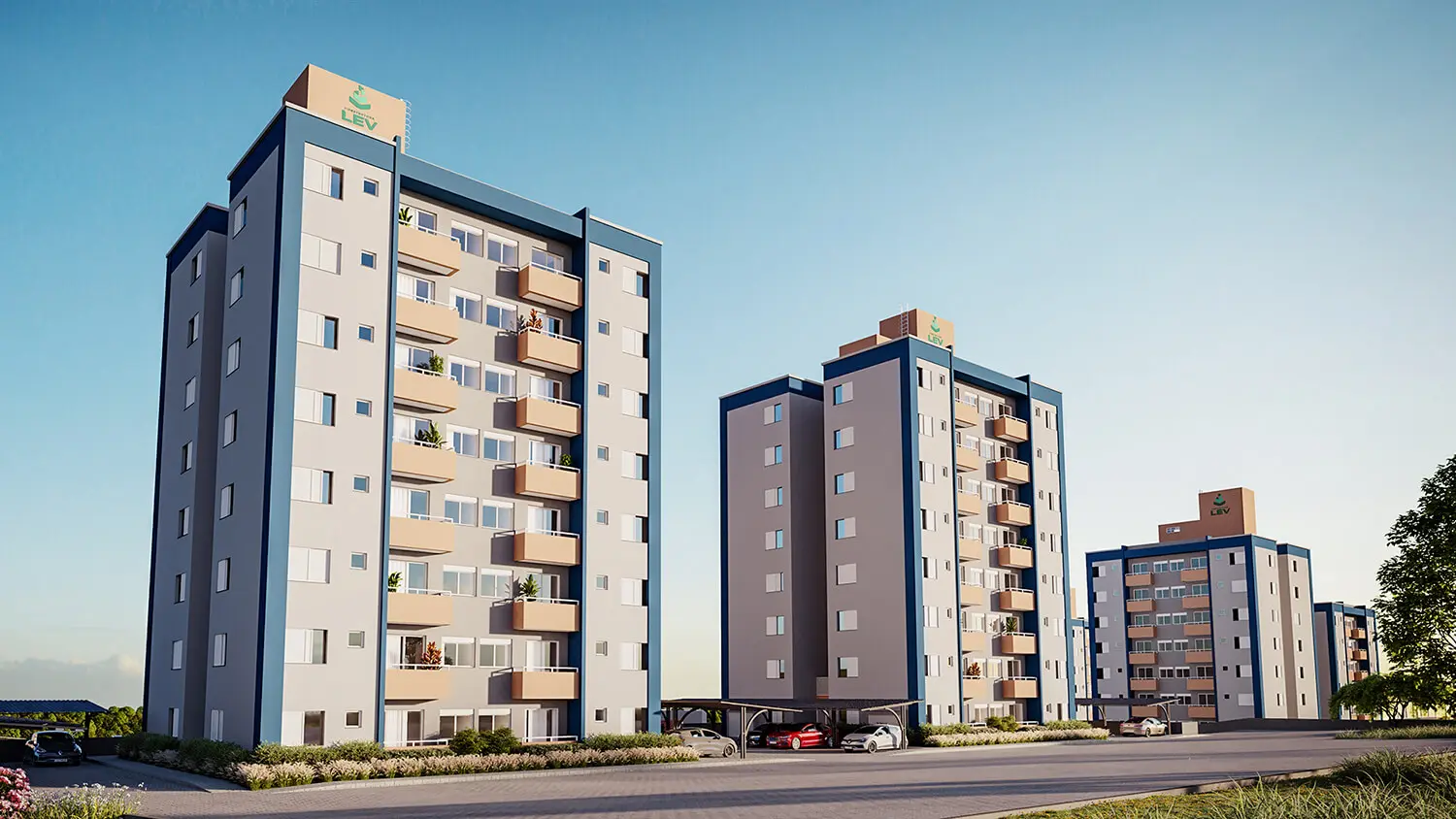 Apartamento no Residencial Recanto do Lago