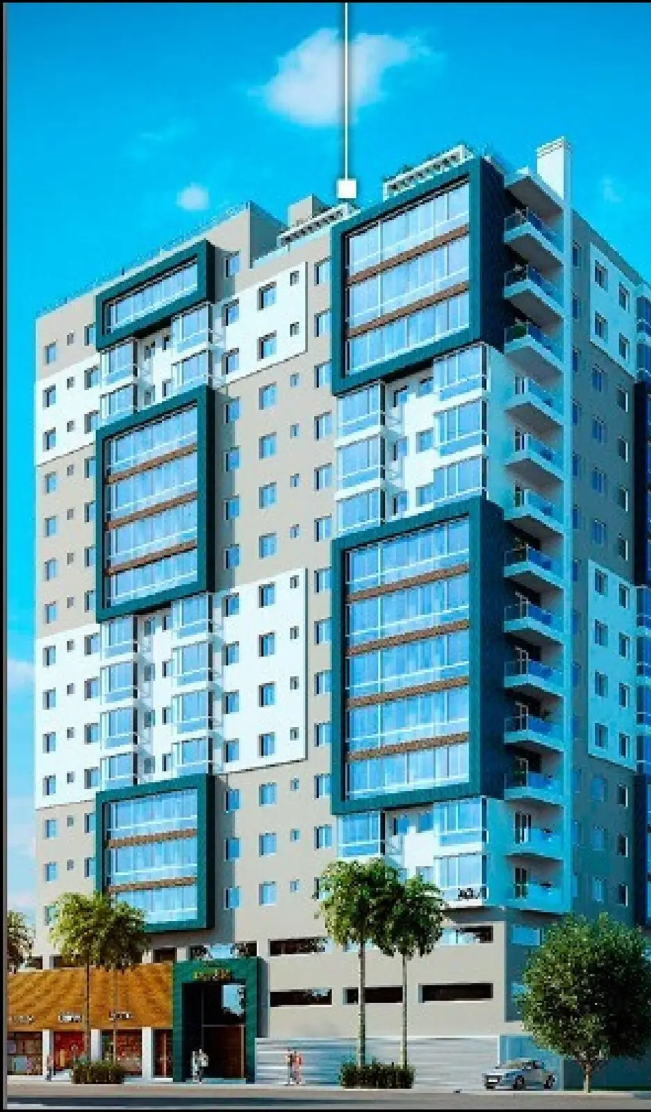 Apartamento 1703 no Delville (Centro, Torres)